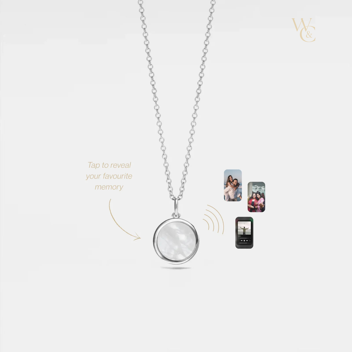Classic Pearl Memory Tap Necklace