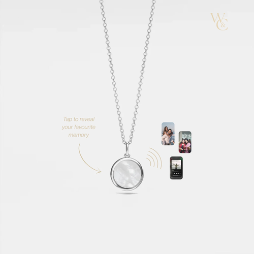 Classic Pearl Memory Tap Necklace