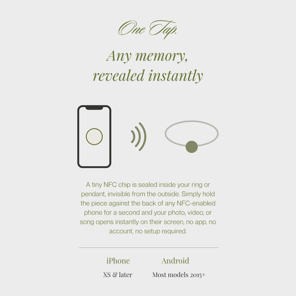 Classic Pearl Memory Tap Necklace